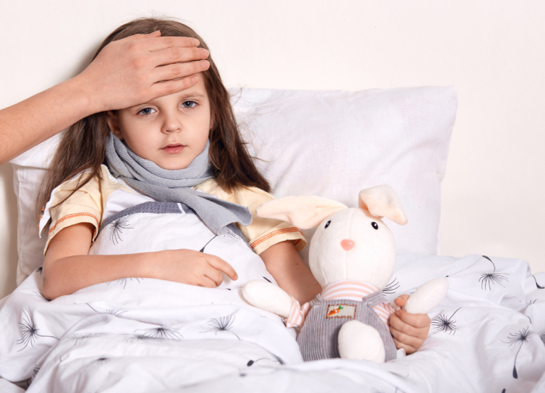 الأمراض الشائعة عند الأطفال